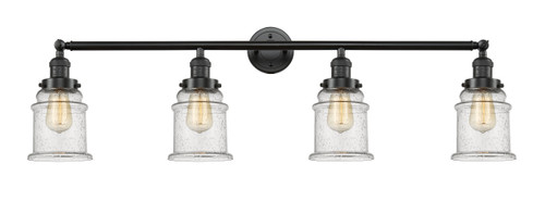 Canton 4 Light Bath Vanity Light In Oil Rubbed Bronze (215-Ob-G184)