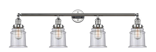 Canton 4 Light Bath Vanity Light In Polished Chrome (215-Pc-G184)