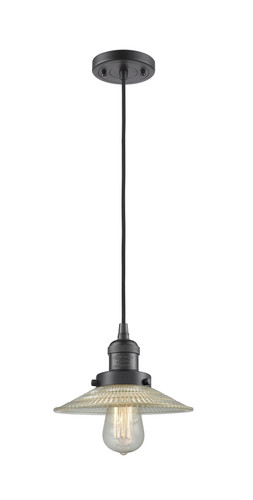 Halophane 1 Light Mini Pendant In Oil Rubbed Bronze (201C-Ob-G2)