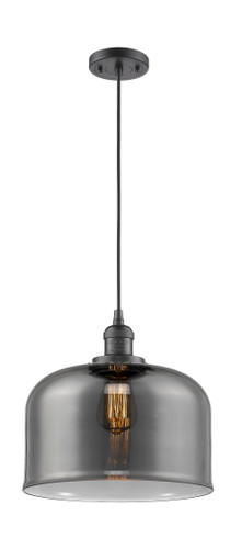 X-Large Bell 1 Light Mini Pendant In Oil Rubbed Bronze (201C-Ob-G73-L)