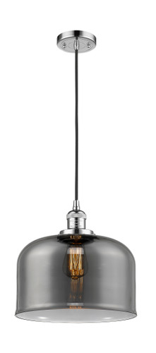 X-Large Bell 1 Light Mini Pendant In Polished Chrome (201C-Pc-G73-L)