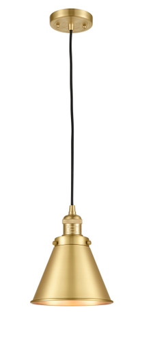 Appalachian 1 Light Mini Pendant In Satin Gold (201C-Sg-M13-Sg)