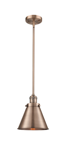 Appalachian 1 Light Mini Pendant In Antique Copper (201S-Ac-M13-Ac)