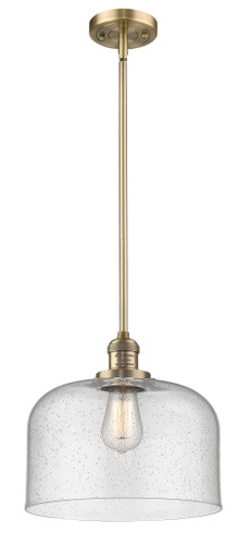 Bell 1 Light Mini Pendant In Brushed Brass (201S-Bb-G74-L)