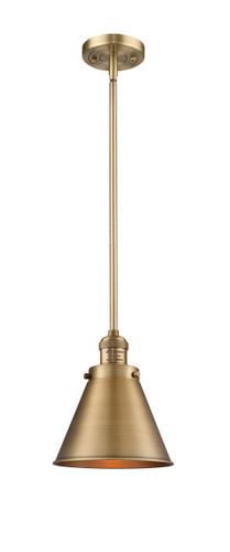 Appalachian 1 Light Mini Pendant In Brushed Brass (201S-Bb-M13-Bb)