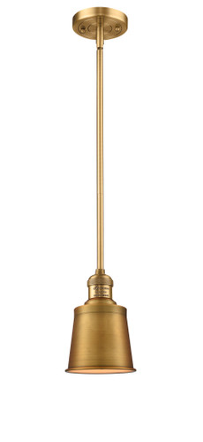 Addison 1 Light Mini Pendant In Brushed Brass (201S-Bb-M9-Bb)