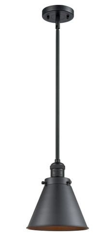 Appalachian 1 Light Mini Pendant In Matte Black (201S-Bk-M13-Bk)