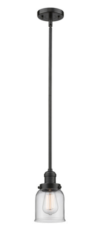 Small Bell 1 Light Mini Pendant In Oil Rubbed Bronze (201S-Ob-G52)