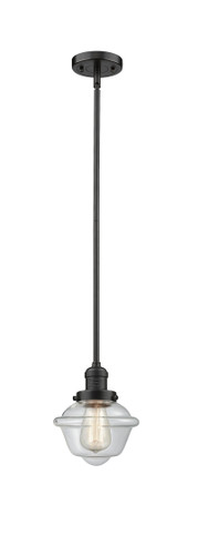 Small Oxford 1 Light Mini Pendant In Oil Rubbed Bronze (201S-Ob-G532)