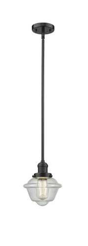 Small Oxford 1 Light Mini Pendant In Oil Rubbed Bronze (201S-Ob-G534)