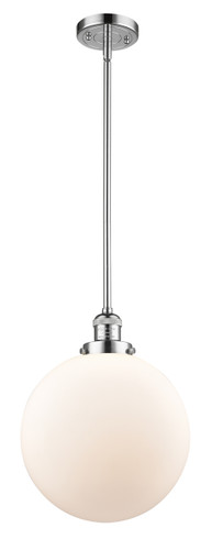 Beacon 1 Light Mini Pendant In Polished Chrome (201S-Pc-G201-12)