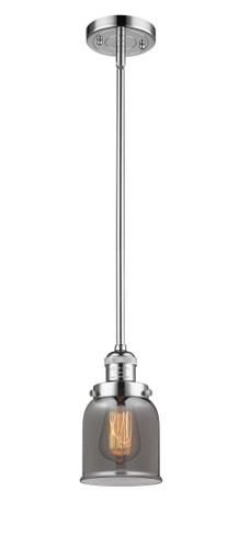 Small Bell 1 Light Mini Pendant In Polished Chrome (201S-Pc-G53)