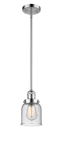Small Bell 1 Light Mini Pendant In Polished Chrome (201S-Pc-G54)