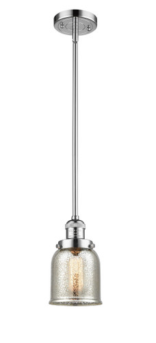 Small Bell 1 Light Mini Pendant In Polished Chrome (201S-Pc-G58)