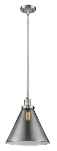 Cone 1 Light Mini Pendant In Polished Nickel (201S-Pn-G43-L)