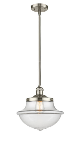 Oxford 1 Light Mini Pendant In Polished Nickel (201S-Pn-G542)