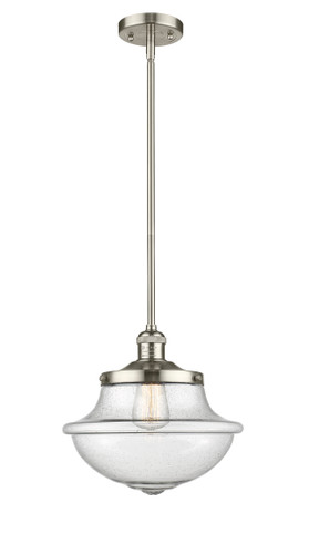 Oxford 1 Light Mini Pendant In Polished Nickel (201S-Pn-G544)