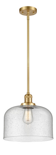 Bell 1 Light Mini Pendant In Satin Gold (201S-Sg-G74-L)