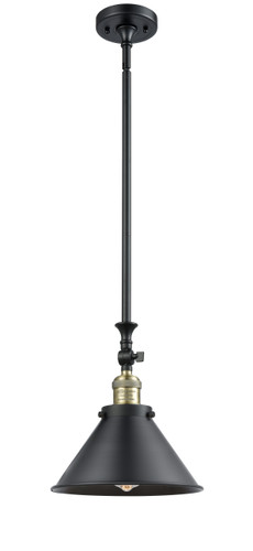 Briarcliff 1 Light Mini Pendant In Black Antique Brass (206-Bab-M10-Bk)