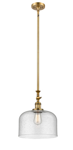 Bell 1 Light Mini Pendant In Brushed Brass (206-Bb-G74-L)