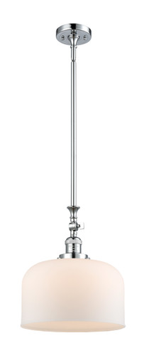 X-Large Bell 1 Light Mini Pendant In Polished Chrome (206-Pc-G71-L)