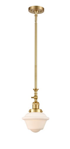 Small Oxford 1 Light Mini Pendant In Satin Gold (206-Sg-G531)