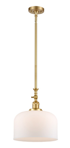 X-Large Bell 1 Light Mini Pendant In Satin Gold (206-Sg-G71-L)