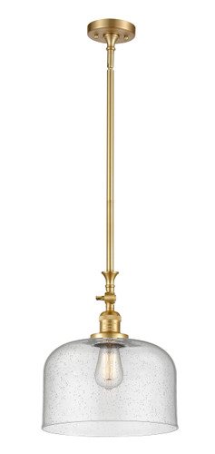 Bell 1 Light Mini Pendant In Satin Gold (206-Sg-G74-L)