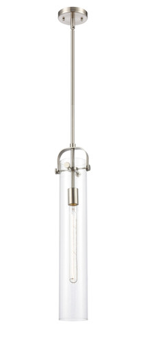 Pilaster 1 Light Mini Pendant In Brushed Satin Nickel (413-1S-Sn-4Cl)