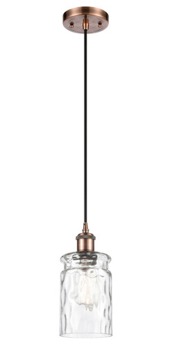 Candor 1 Light Mini Pendant In Antique Copper (516-1P-Ac-G352)