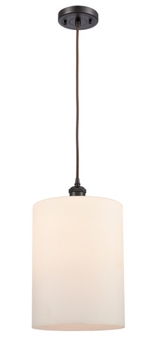 Large Cobbleskill 1 Light Mini Pendant In Oil Rubbed Bronze (516-1P-Ob-G111-L)