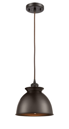 Adirondack 1 Light Mini Pendant In Oil Rubbed Bronze (516-1P-Ob-M14-Ob-Led)