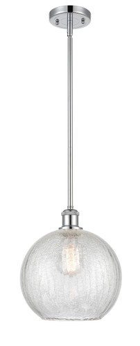 Athens 1 Light Mini Pendant In Polished Chrome (516-1S-Pc-G125-10)