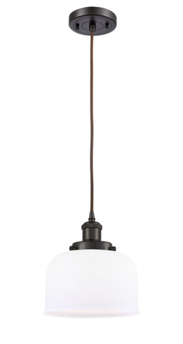 Large Bell 1 Light Mini Pendant In Oil Rubbed Bronze (916-1P-Ob-G71)