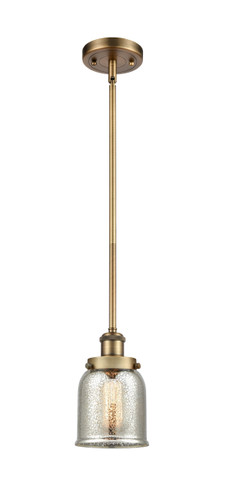 Bell 1 Light Mini Pendant In Brushed Brass (916-1S-Bb-G58)