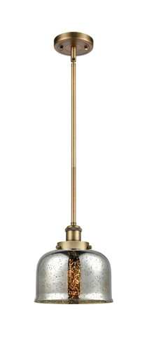 Bell 1 Light Mini Pendant In Brushed Brass (916-1S-Bb-G78)