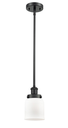 Bell 1 Light Mini Pendant In Matte Black (916-1S-Bk-G51)