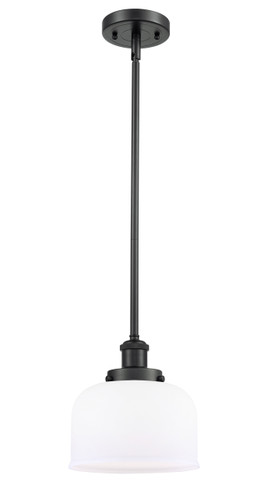 Bell 1 Light Mini Pendant In Matte Black (916-1S-Bk-G71)