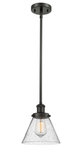 Cone 1 Light Mini Pendant In Oil Rubbed Bronze (916-1S-Ob-G44)