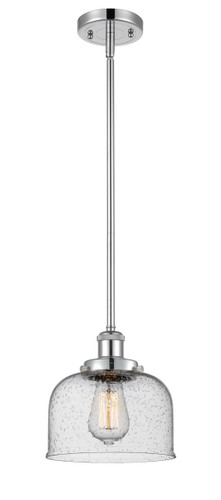 Bell 1 Light Mini Pendant In Polished Chrome (916-1S-Pc-G74)