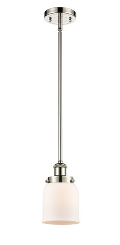 Bell 1 Light Mini Pendant In Polished Nickel (916-1S-Pn-G51)