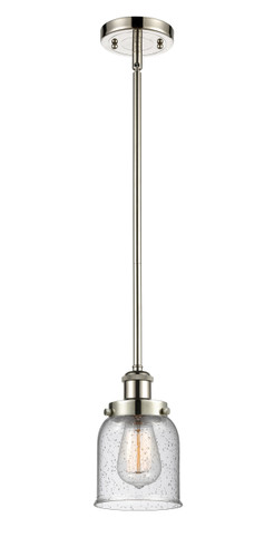 Bell 1 Light Mini Pendant In Polished Nickel (916-1S-Pn-G54)