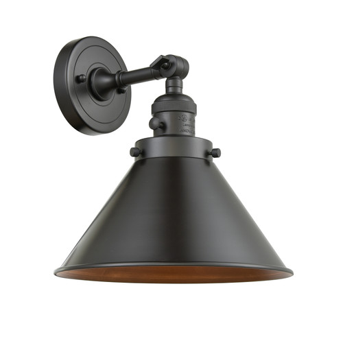 Briarcliff 1 Light Sconce With Switch In Oil Rubbed Bronze (203Sw-Ob-M10-Ob)