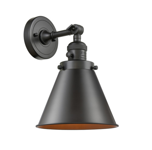 Appalachian 1 Light Sconce With Switch In Oil Rubbed Bronze (203Sw-Ob-M13-Ob)