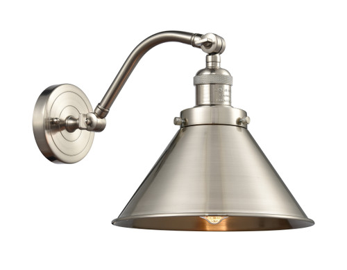 Briarcliff 1 Light Sconce In Brushed Satin Nickel (515-1W-Sn-M10-Sn)