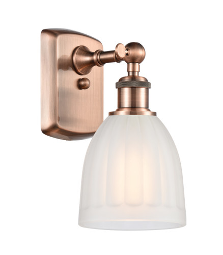 Brookfield 1 Light Sconce In Antique Copper (516-1W-Ac-G441)