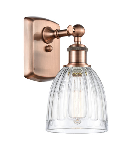 Brookfield 1 Light Sconce In Antique Copper (516-1W-Ac-G442)
