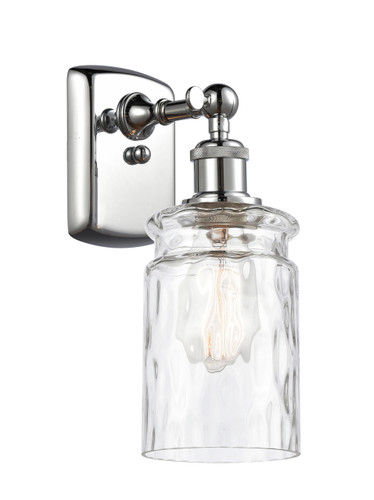 Candor 1 Light Sconce In Polished Chrome (516-1W-Pc-G352)