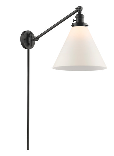 Cone 1 Light Swing Arm With Switch In Oil Rubbed Bronze (237-Ob-G41-L)