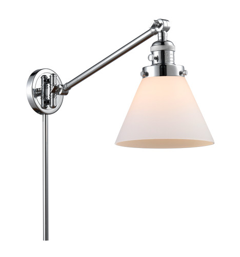 Cone 1 Light Swing Arm With Switch In Polished Chrome (237-Pc-G41)